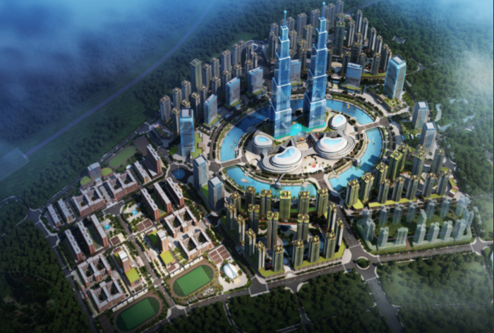 第四代住房空中城市森林花园—博仕谷