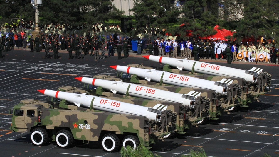 东风-15b弹道导弹是东风-15导弹的改进型.