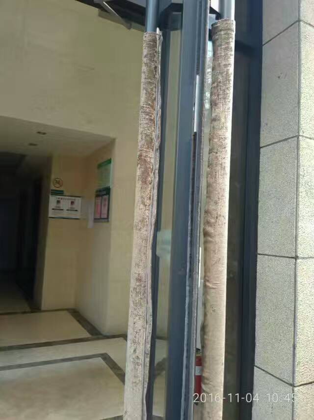 在单元门把手装把套