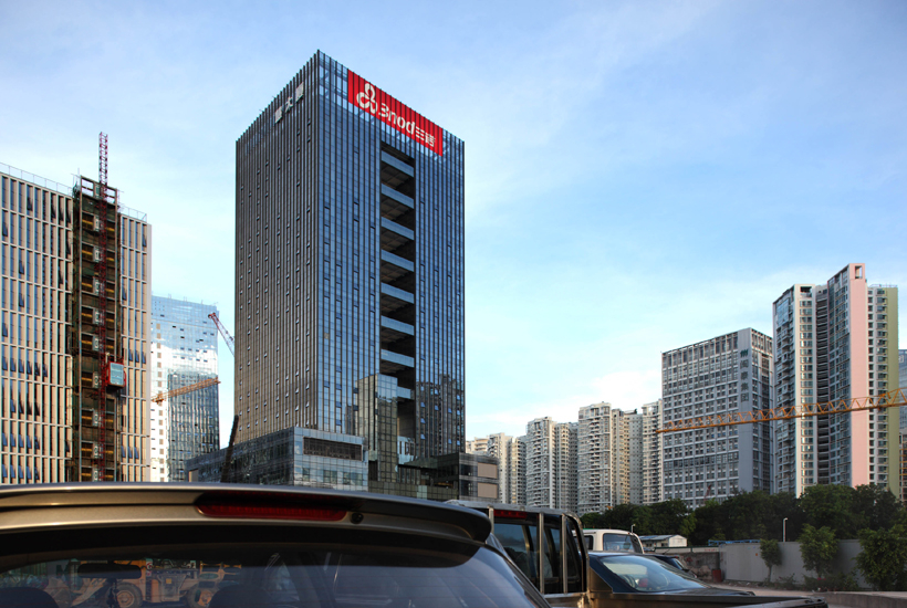 深圳三诺大厦 curtain wall