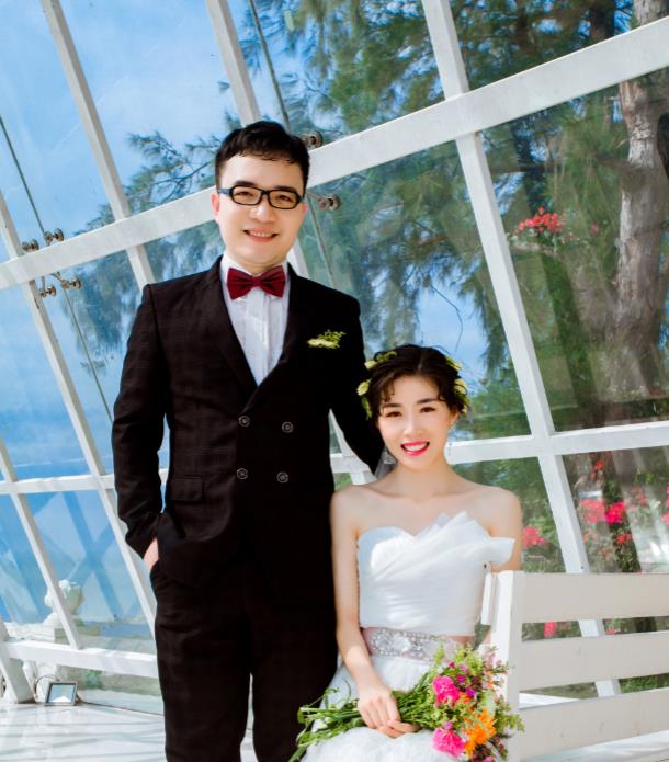 龍昌融&韋永玲婚禮請柬