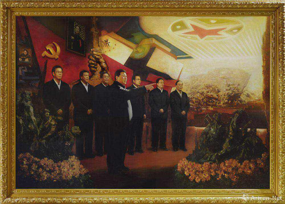 展望2017;王海力精品油画——《中国梦 强军梦》系列