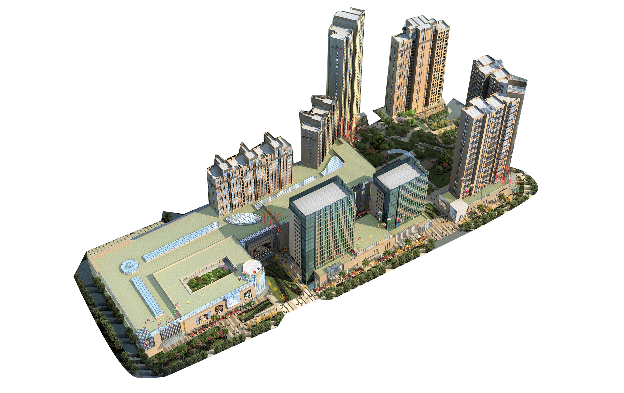 佳鑫摩尔城 luxury dragon bay   大方首创20万平方米超体验商业综合