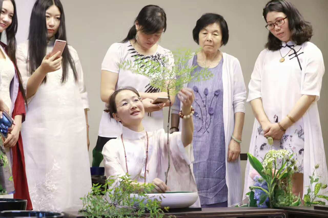 广州香蜜会花道雅集