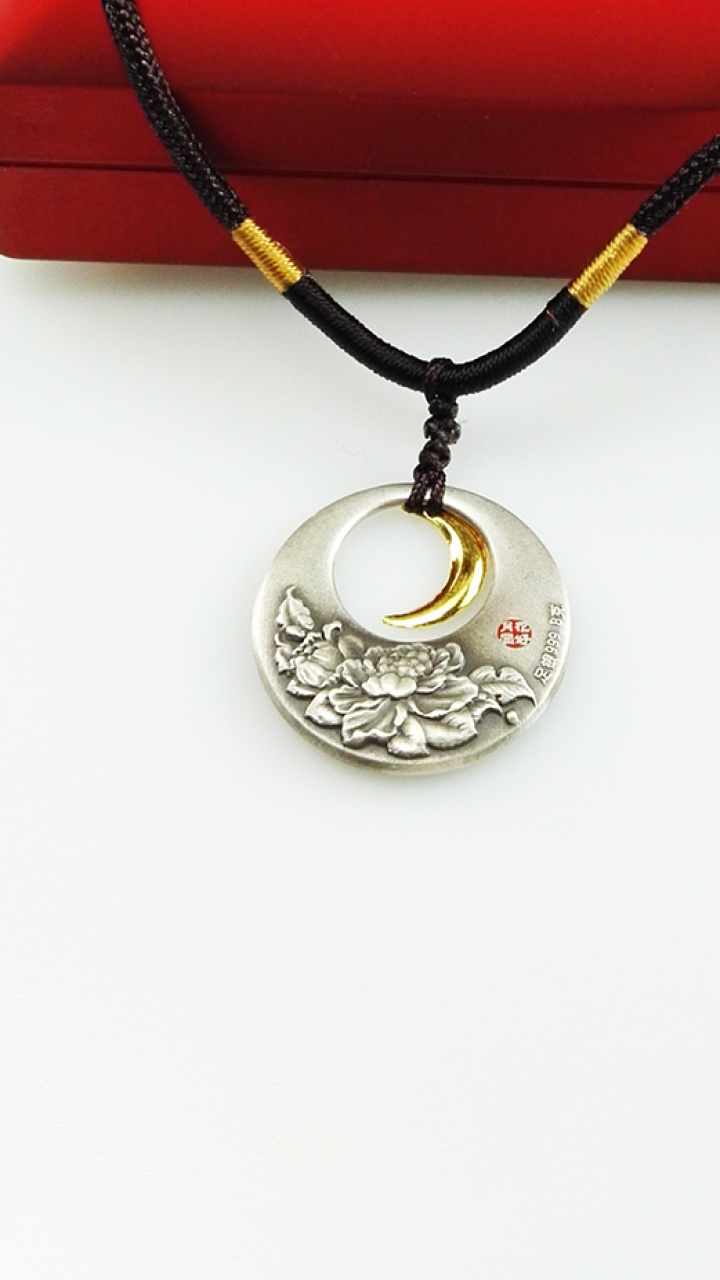 【爱永恒】花好月圆平安扣