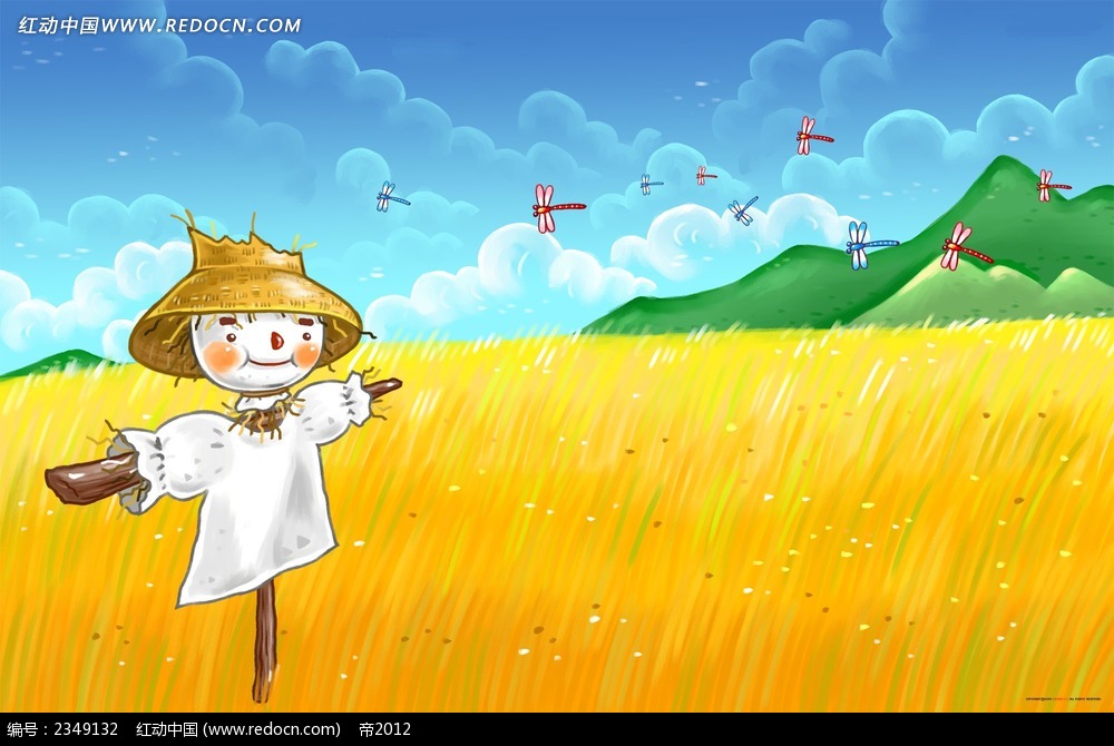稻草人的动画片图片