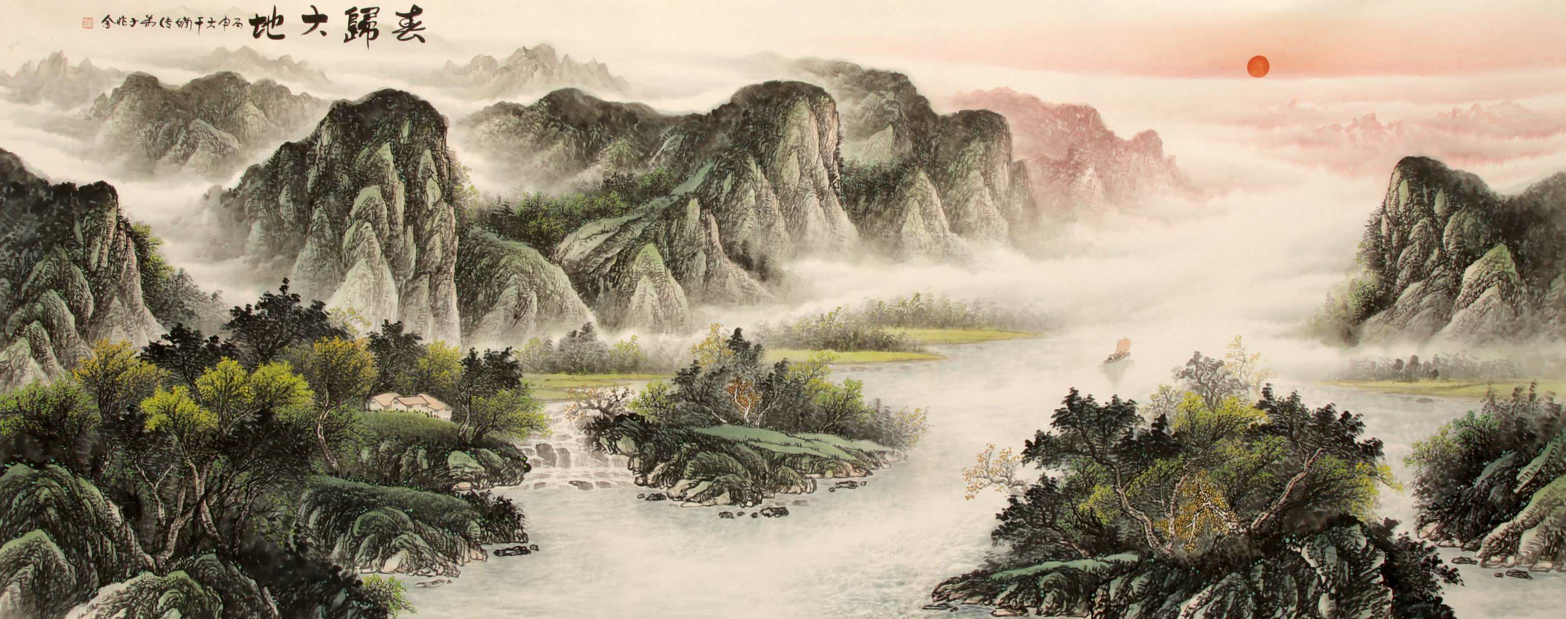 当代名家巡展之 梁兆金