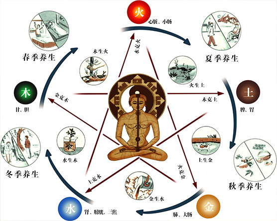 五色食物入五脏