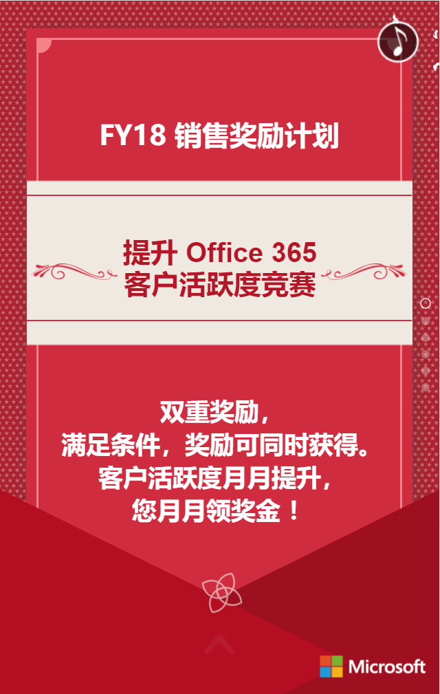 提升Office 365客户活跃度竞赛