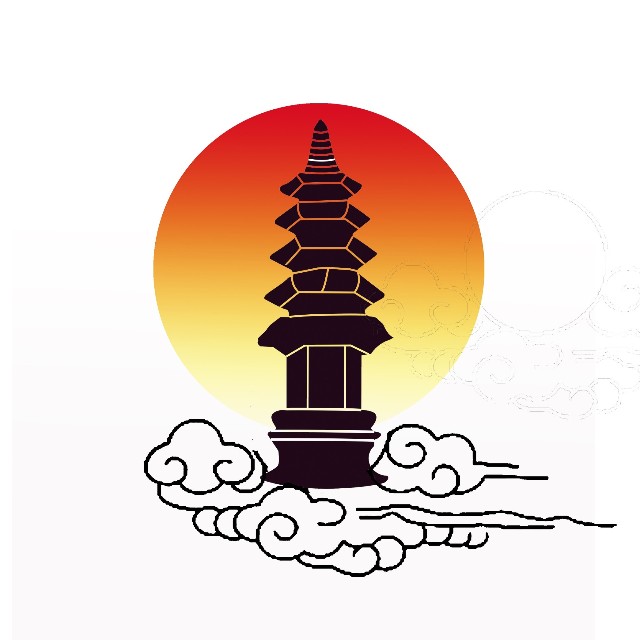 寺庙logo设计图片素材图片