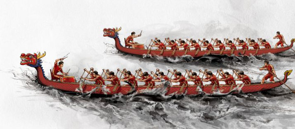 龙舟精神:百舸争流,奋楫者先!