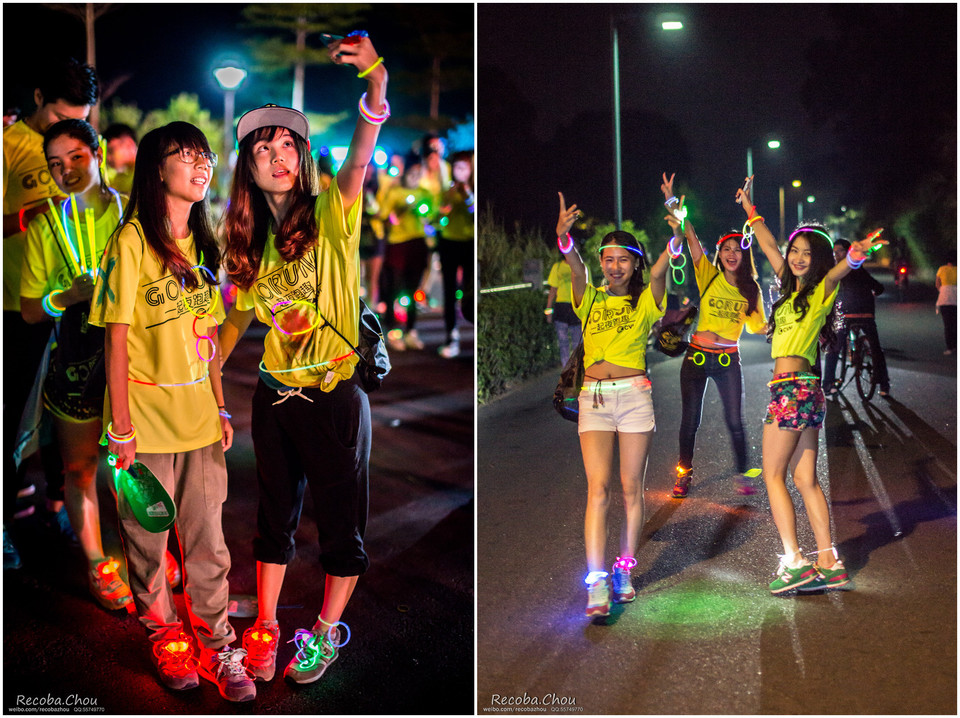 荧光夜跑炫彩之夜——释放自我