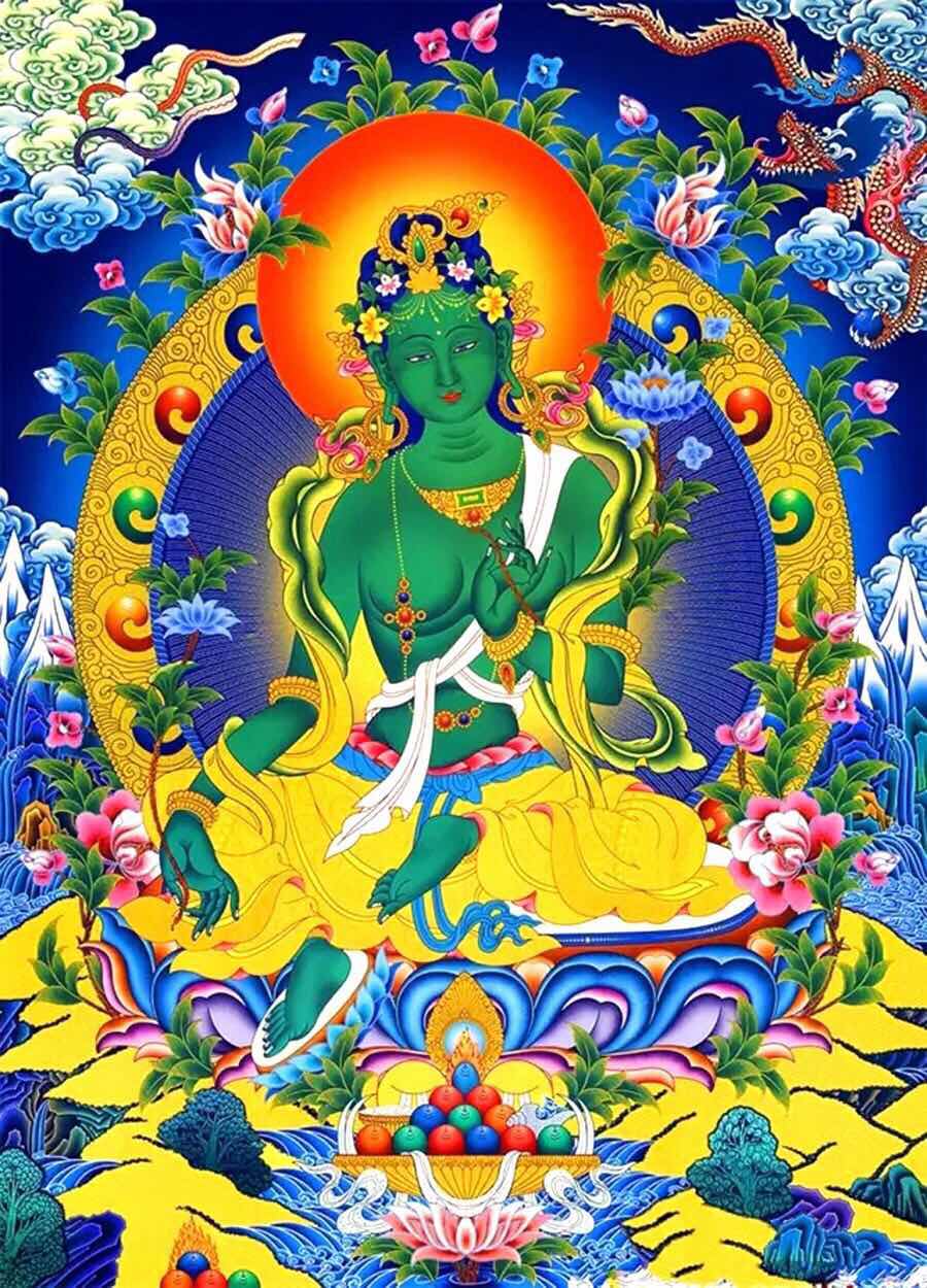 盘锦极乐道场温暖2017--绿度母法会