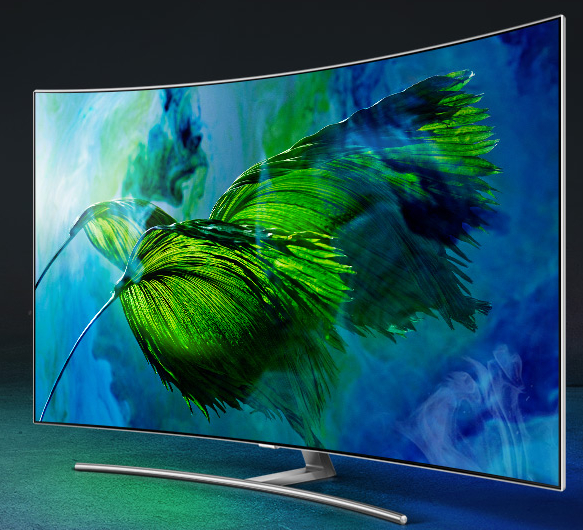 samsung qled tv 光质量子点电视